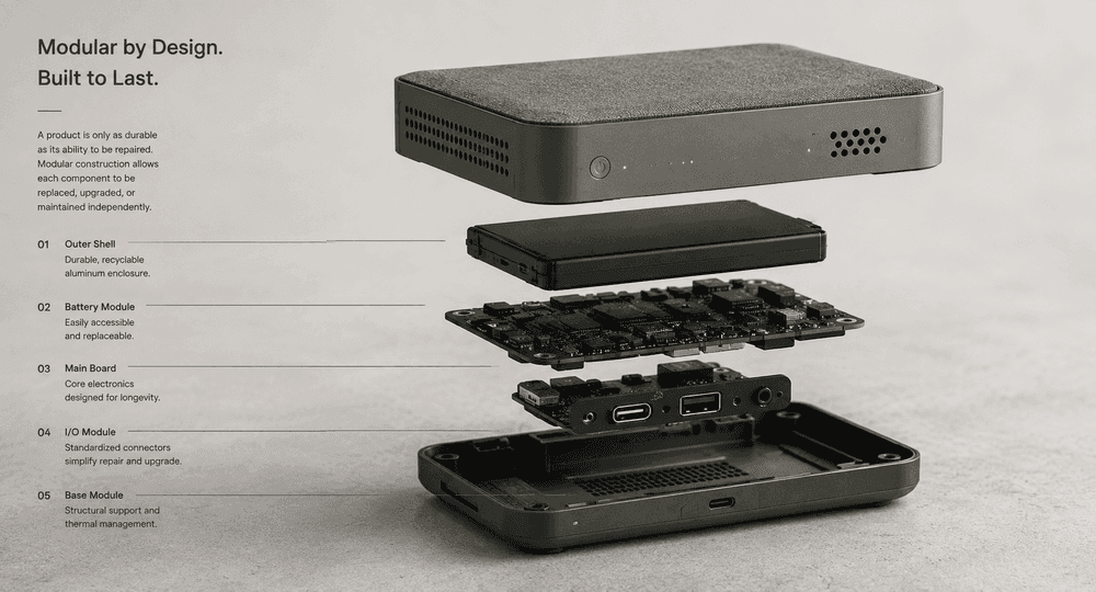 A failed component should not define the lifespan of an entire product.